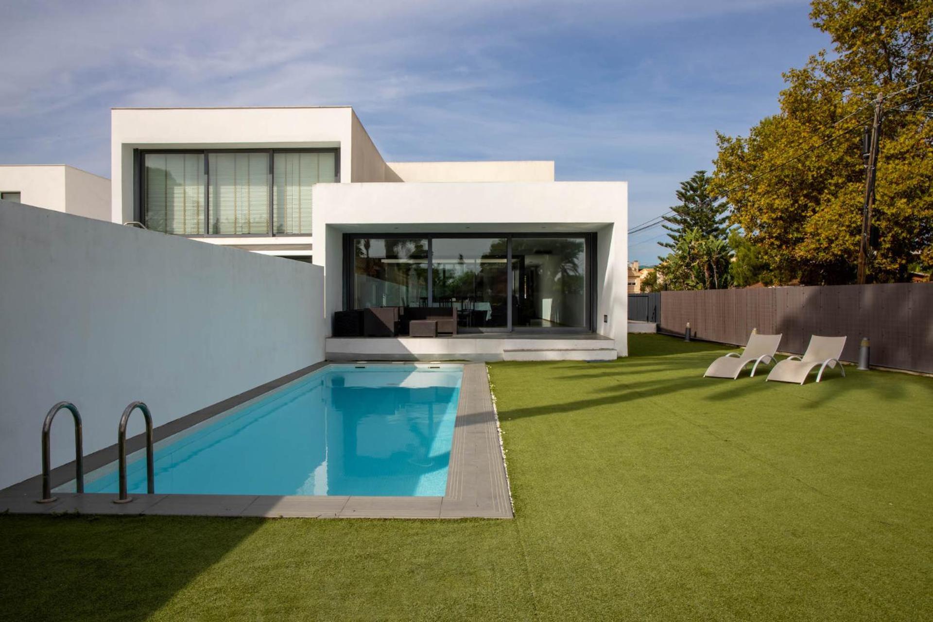 Modern Villa With Private Pool/ 400M To The Beach Grao de Castellon Exteriör bild