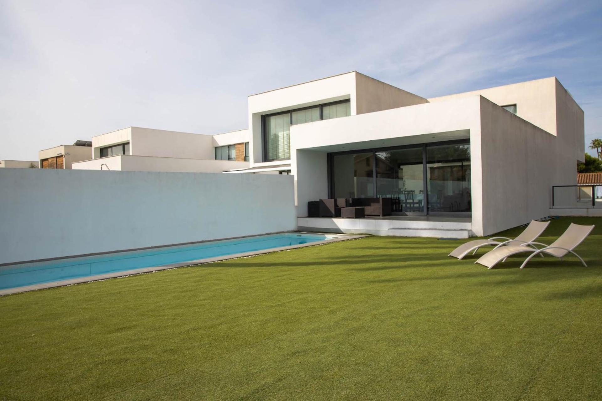 Modern Villa With Private Pool/ 400M To The Beach Grao de Castellon Exteriör bild